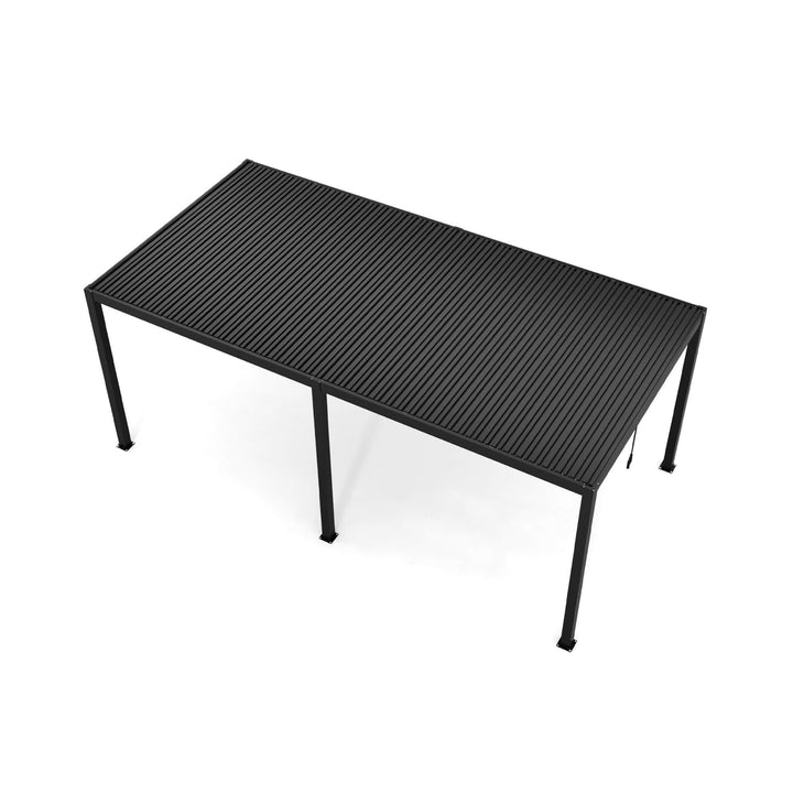 10' x 19' Alora Modern Pergola: Durable All-Weather Outdoor Living with Aluminum Frame & Adjustable Steel Louvers