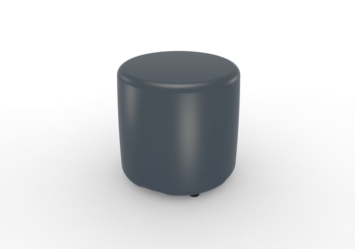 Tenjam Session Circle Stool - 17" Height - Versatile Indoor/Outdoor Use as Seat, Side Table, or Ottoman