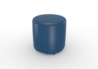 Tenjam Session Circle Stool - 17" Height - Versatile Indoor/Outdoor Use as Seat, Side Table, or Ottoman