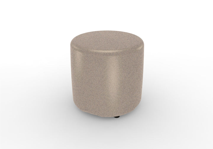 Tenjam Session Circle Stool - 17" Height - Versatile Indoor/Outdoor Use as Seat, Side Table, or Ottoman