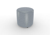 Tenjam Session Circle Stool - 17" Height - Versatile Indoor/Outdoor Use as Seat, Side Table, or Ottoman