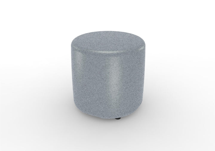 Tenjam Session Circle Stool - 17" Height - Versatile Indoor/Outdoor Use as Seat, Side Table, or Ottoman