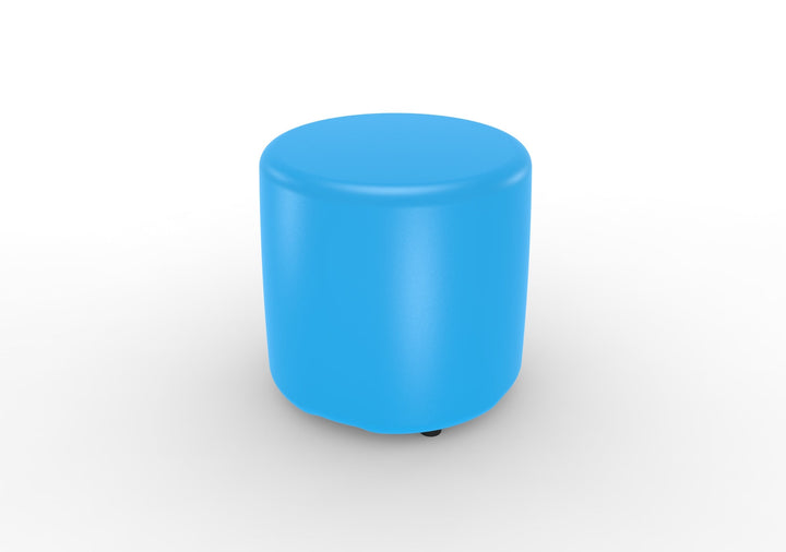 Tenjam Session Circle Stool - 17" Height - Versatile Indoor/Outdoor Use as Seat, Side Table, or Ottoman