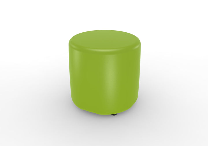 Tenjam Session Circle Stool - 17" Height - Versatile Indoor/Outdoor Use as Seat, Side Table, or Ottoman