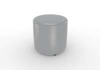 Tenjam Session Circle Stool - 17" Height - Versatile Indoor/Outdoor Use as Seat, Side Table, or Ottoman