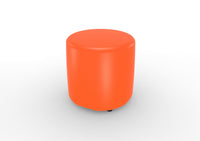 Tenjam Session Circle Stool - 17" Height - Versatile Indoor/Outdoor Use as Seat, Side Table, or Ottoman