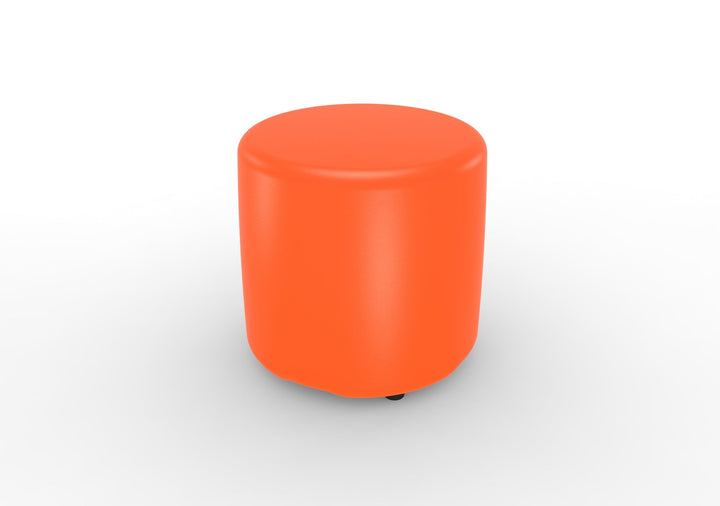 Tenjam Session Circle Stool - 17" Height - Versatile Indoor/Outdoor Use as Seat, Side Table, or Ottoman