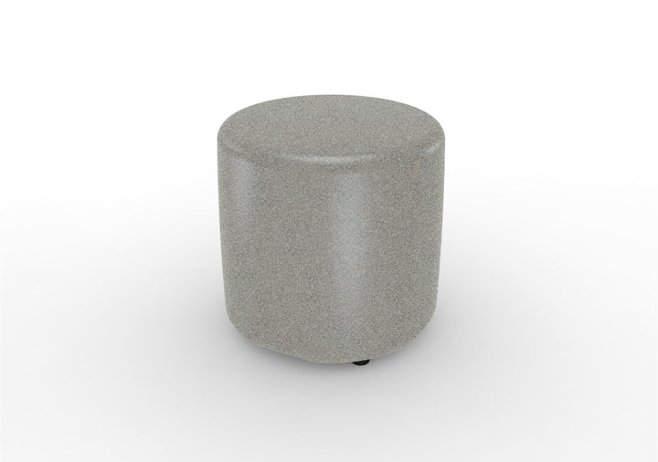 Tenjam Session Circle Stool - 17" Height - Versatile Indoor/Outdoor Use as Seat, Side Table, or Ottoman