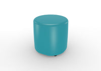 Tenjam Session Circle Stool - 17" Height - Versatile Indoor/Outdoor Use as Seat, Side Table, or Ottoman