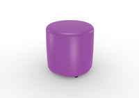 Tenjam Session Circle Stool - 17" Height - Versatile Indoor/Outdoor Use as Seat, Side Table, or Ottoman