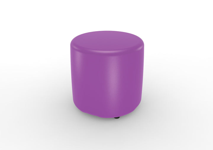 Tenjam Session Circle Stool - 17" Height - Versatile Indoor/Outdoor Use as Seat, Side Table, or Ottoman