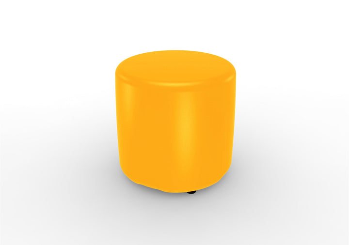 Tenjam Session Circle Stool - 17" Height - Versatile Indoor/Outdoor Use as Seat, Side Table, or Ottoman