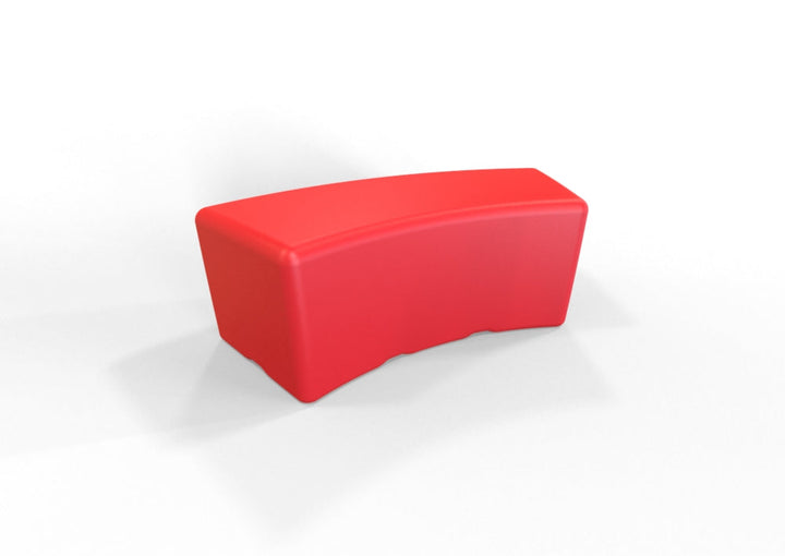 Swerve Modular Arc Bench: Versatile Indoor/Outdoor Seating with Stay Dry Design