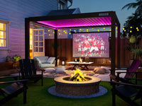 FlexPatio POWER+ and POWER+ PRO Motorized Pergolas - Smart Outdoor Living, All-Weather Control