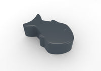 Durable Little Fishy Outdoor/Indoor Plastic Bench - 250 lb Capacity