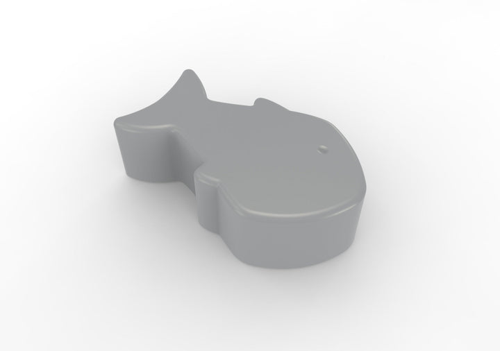 Durable Little Fishy Outdoor/Indoor Plastic Bench - 250 lb Capacity