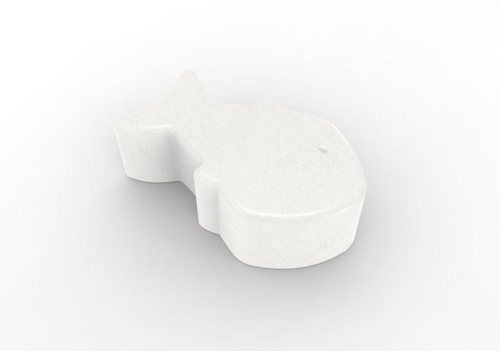 Durable Little Fishy Outdoor/Indoor Plastic Bench - 250 lb Capacity