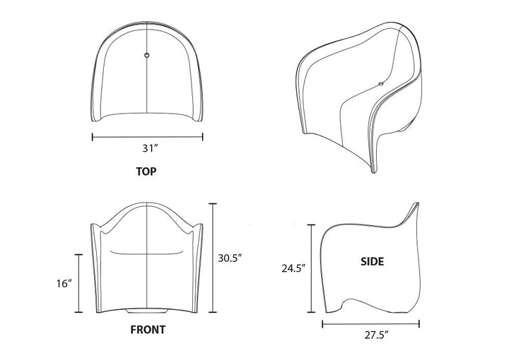 The Amped Session Series All-Weather Indoor/Outdoor Chair - Durable, Lightweight, and Stylish for Any Space