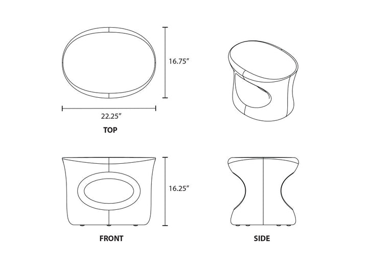 Amped Stool / Table - Versatile, Durable & Stylish Seating Solution