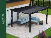 FlexPatio POWER+ and POWER+ PRO Motorized Pergolas - Smart Outdoor Living, All-Weather Control