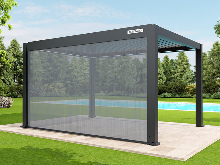 FlexPatio POWER+ and POWER+ PRO Motorized Pergolas - Smart Outdoor Living, All-Weather Control