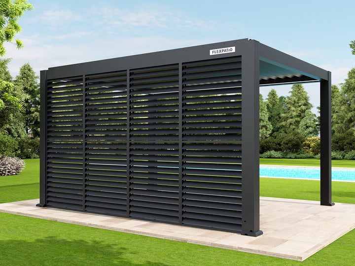 FlexPatio POWER+ and POWER+ PRO Motorized Pergolas - Smart Outdoor Living, All-Weather Control