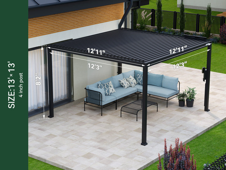 FlexPatio POWER+ and POWER+ PRO Motorized Pergolas - Smart Outdoor Living, All-Weather Control