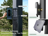 FlexPatio POWER+ and POWER+ PRO Motorized Pergolas - Smart Outdoor Living, All-Weather Control