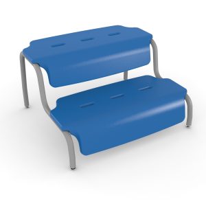 Elevate Modular Tiered Seating for Indoor & Outdoor Spaces - Durable & Stackable