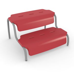 Elevate Modular Tiered Seating for Indoor & Outdoor Spaces - Durable & Stackable