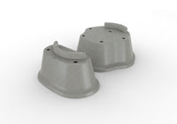 Elevate Your Relaxation: Set of 4" and 8" Risers for Laylo Lounger - Perfect for Various Water Depths