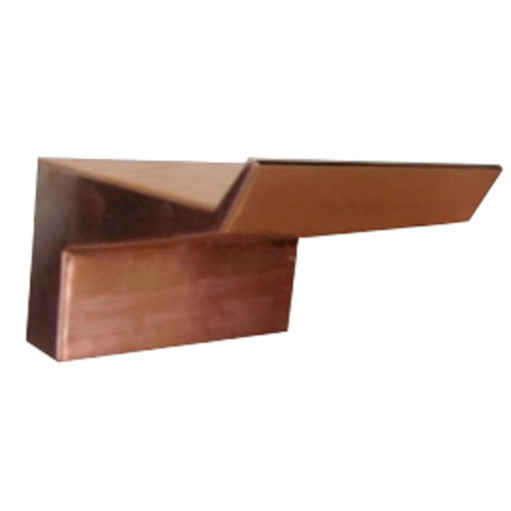 Premium Arch Flow Scupper - Handcrafted Copper & Stainless Steel Water Feature