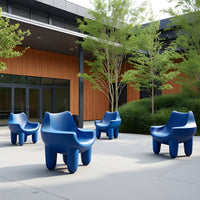 Mibster Session Series All-Weather Lounging Chair - Durable, Recyclable, and Easy-to-Clean