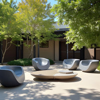 The Moon Session Series Chair: Ultimate Comfort & All-Weather Durability for Your Outdoor Oasis