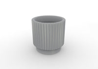 Ripple Short Planter - Stylish, Durable, and Eco-Friendly Outdoor & Indoor Plant Pot