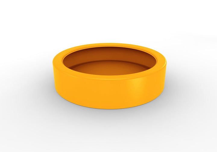 Durable Ripple Tray for Short or Tall Planters - Protects Surfaces & Catches Excess Water