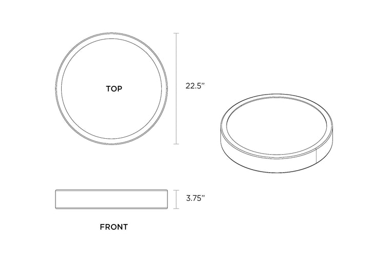 Protective Ripple Tray for Wide Planter - Catches Excess Water, Durable & Weatherproof