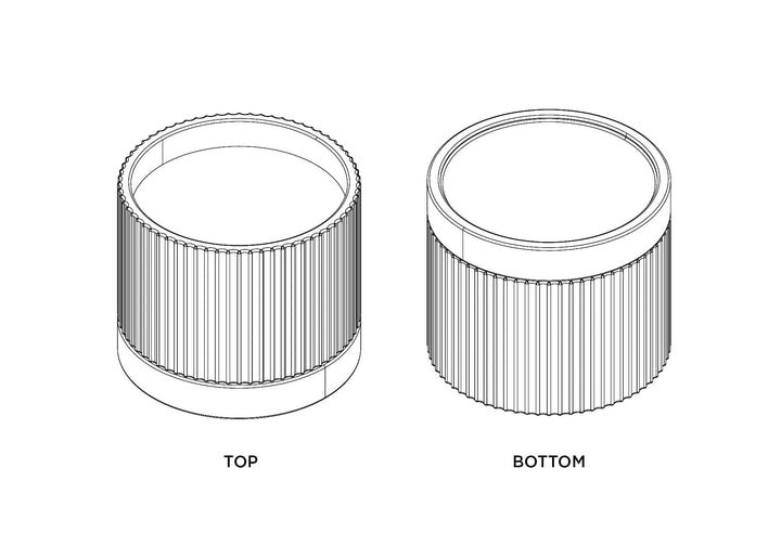 Protective Ripple Tray for Wide Planter - Catches Excess Water, Durable & Weatherproof
