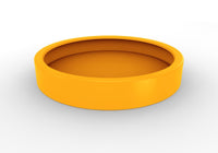Protective Ripple Tray for Wide Planter - Catches Excess Water, Durable & Weatherproof