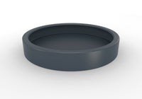 Protective Ripple Tray for Wide Planter - Catches Excess Water, Durable & Weatherproof