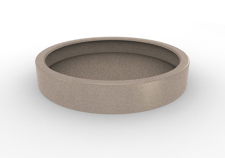 Protective Ripple Tray for Wide Planter - Catches Excess Water, Durable & Weatherproof