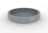 Protective Ripple Tray for Wide Planter - Catches Excess Water, Durable & Weatherproof