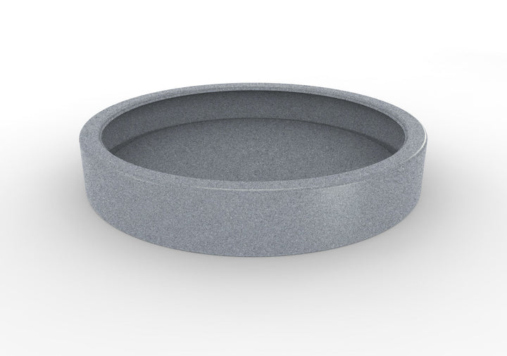 Protective Ripple Tray for Wide Planter - Catches Excess Water, Durable & Weatherproof