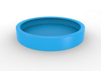 Protective Ripple Tray for Wide Planter - Catches Excess Water, Durable & Weatherproof