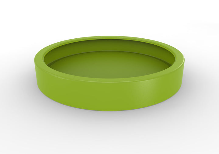 Protective Ripple Tray for Wide Planter - Catches Excess Water, Durable & Weatherproof