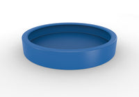 Protective Ripple Tray for Wide Planter - Catches Excess Water, Durable & Weatherproof