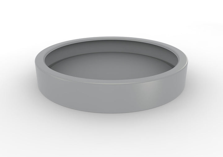 Protective Ripple Tray for Wide Planter - Catches Excess Water, Durable & Weatherproof