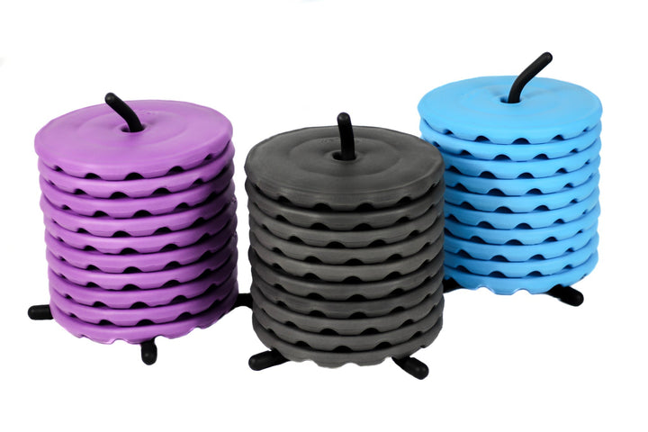 SPLASH Series Rad Pad - 10 Pack Cushioned Seating Floor Mats