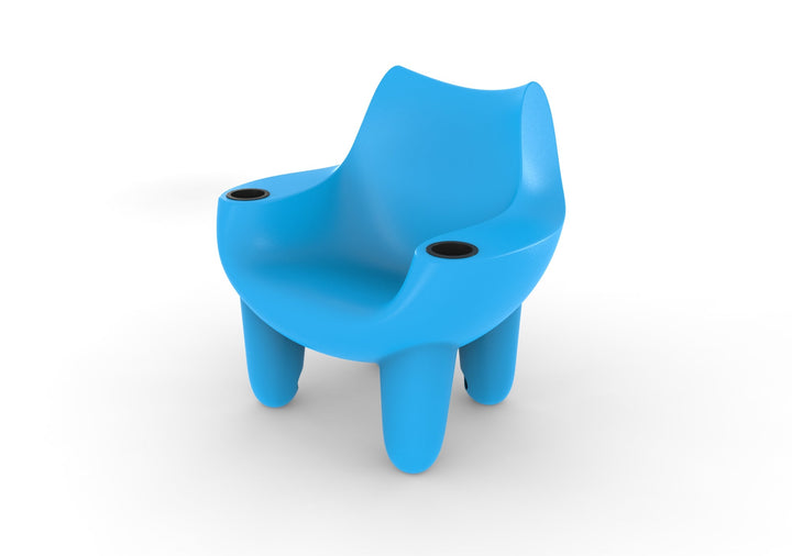 Mibster Splash Series In-Pool Chair with Cupholders - Durable & Comfortable Outdoor Seating