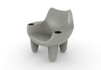 Mibster Splash Series In-Pool Chair with Cupholders - Durable & Comfortable Outdoor Seating